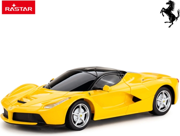 Rastar RC auto Ferrari LaFerrari 1:24 żółte - 1 szt.