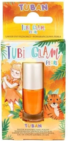 Tubi Glam lakier do paznokci – pomarańczowa perła
