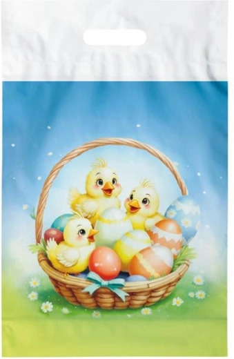 Wielkanocna torba foliowa L 30 × 46 cm