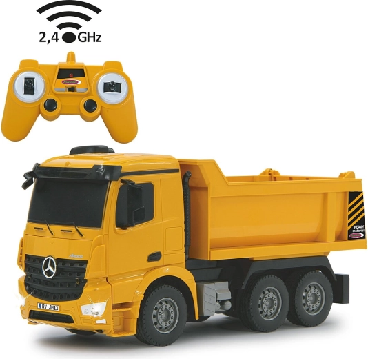 Jamara Mercedes-Benz Arocs wywrotka zdalnie sterowana 1:26 2,4 GHz - 1 sztuka