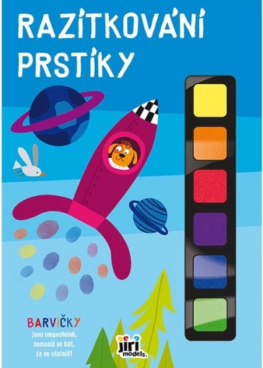 Stemplowanie paluszkami Rakieta