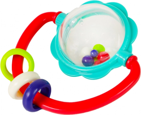 Grzechotka w kształcie kwiatu