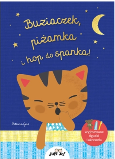 Buziaczek, piżamka i hop do spania – interaktywna kartonowa książeczka z wyjmowanymi postaciami Dudusiów