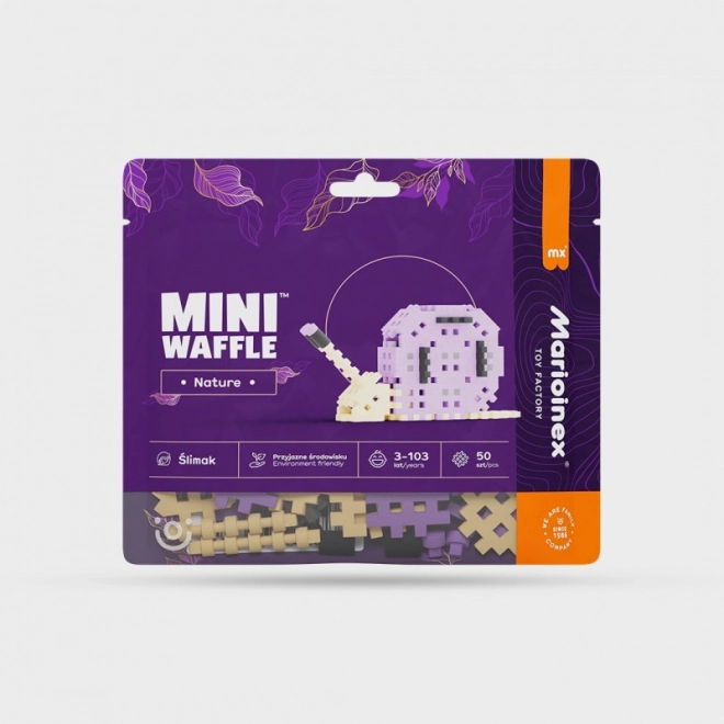Mini Wafle Natura – Ślimak 50 sztuk