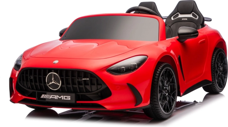 Elektryczny samochodzik MERCEDES-AMG GT63, czerwony, 24 V, dwuosobowy