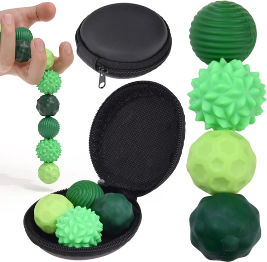 Magnetyczne antystresowe sensoryczne piłeczki fidget z etui