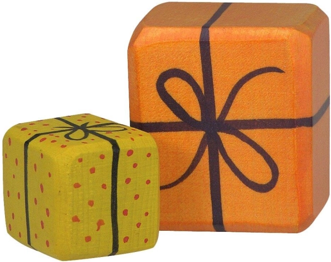 Holztiger drewniana figurka dwa prezenty - 1 sztuka