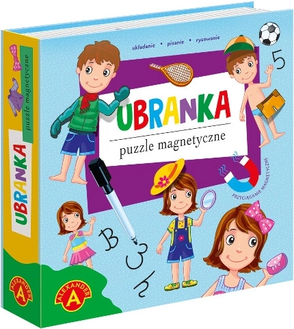 Magnetyczne puzzle – przebieranki dla dzieci