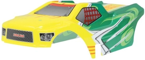 Aerodynamiczne nadwozie X2CRT żółte/zielone