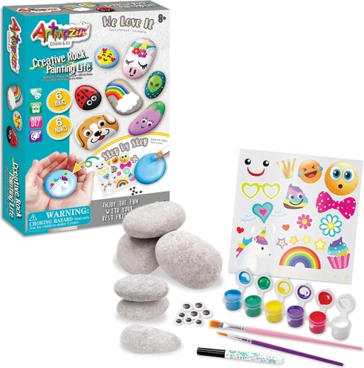 TASIA malowanie na kamieniach – kreatywny zestaw