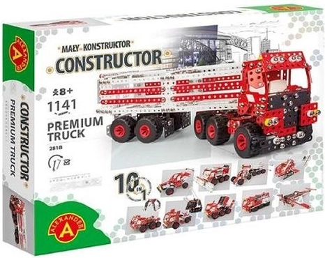 Mały konstruktor Pro-Premium Truck – zestaw konstrukcyjny 10 w 1