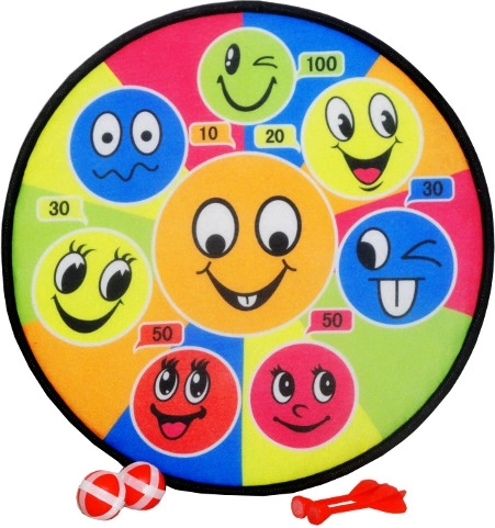 Przyklejana tarcza z rzepem dla dzieci