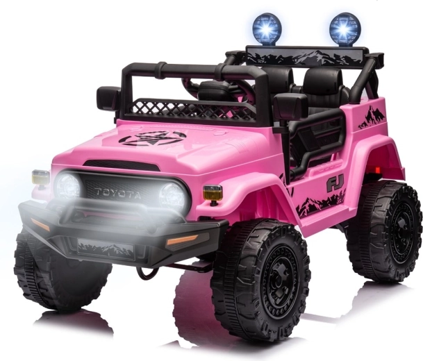 Elektryczny samochodzik Milly Mally Toyota FJ Cruiser różowy