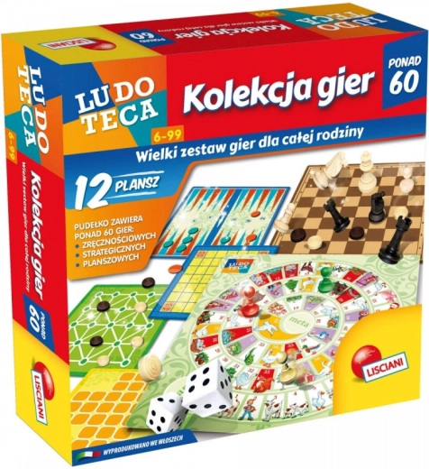 Zestaw 60 gier Ludoteca