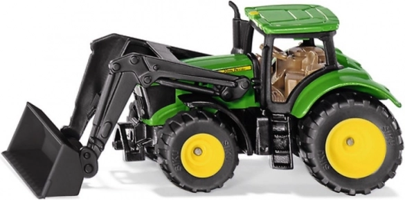 Traktor John Deere z ładowaczem czołowym