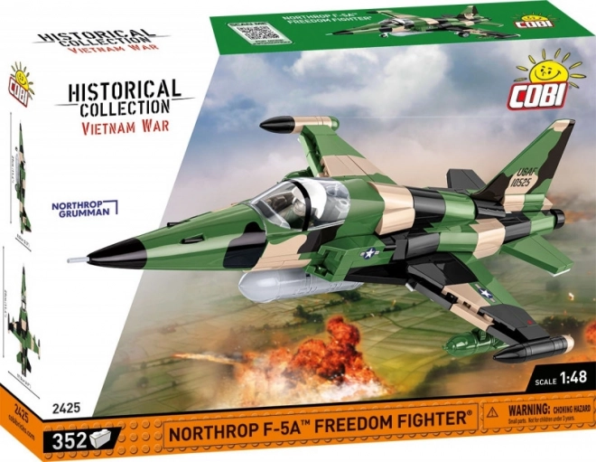 Klockowy model samolotu Northrop F‑5A Freedom Fighter