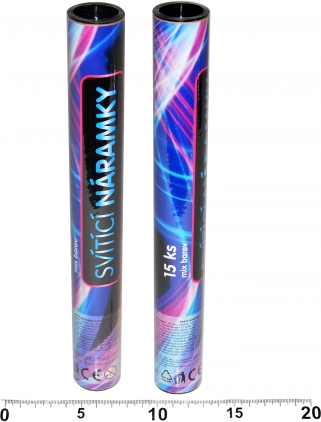 Świecące bransoletki 15 szt.