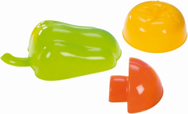 Foremki Lena do gotowania w kształcie papryki, grzyba i pomidora