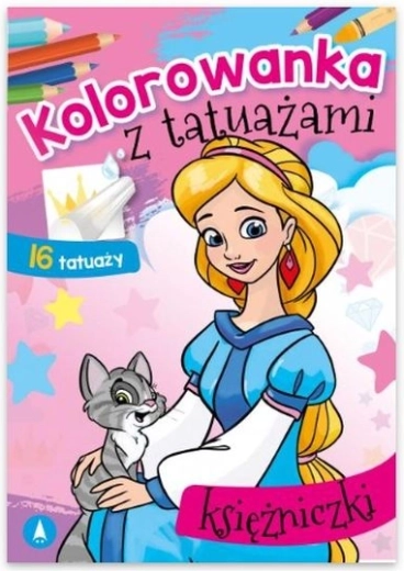 Kolorowanki z tatuażami – Księżniczki