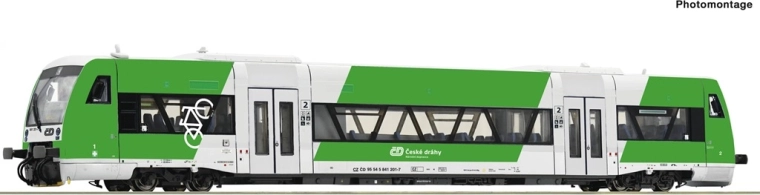Roco spalinowy wagon silnikowy Stadler 841 201-7 ČD (H0)