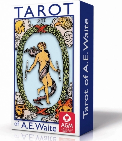 Karty Tarota A.E. Waite Pocket Tarot Blue