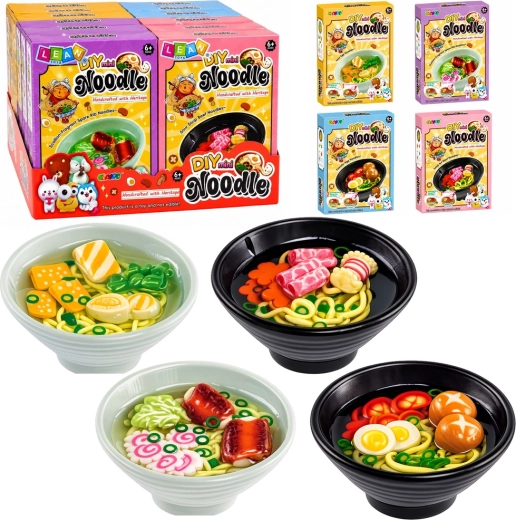 Kreatywny zestaw DIY ramen – brelok do kluczy lub torby