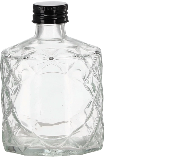 Butelka diament 250 ml z metalową zakrętką 28 mm