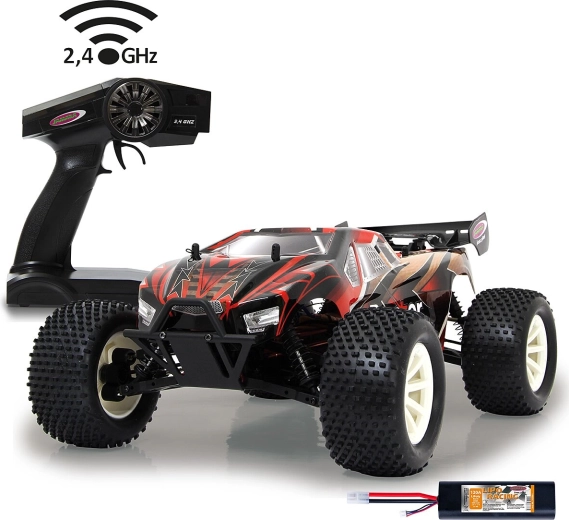Jamara Brecter truggy RC 4WD 1:10 z baterią LiPo, 2,4 GHz