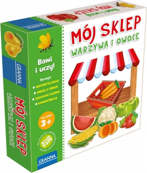 Gra Mój sklep. Warzywa i owoce