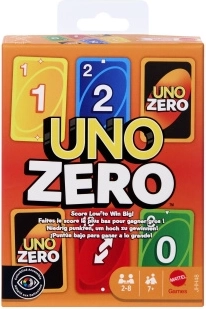Mattel UNO Zero gra karciana