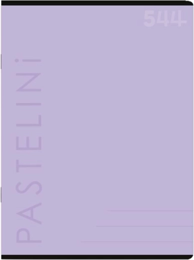 Zeszyt A5 Pastelini fioletowy w linie