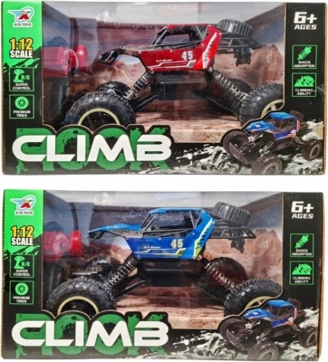 Terenowe auto RC z pilotem i akumulatorem ładowanym