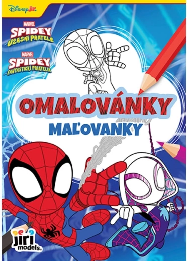 Kolorowanki A5 Spidey
