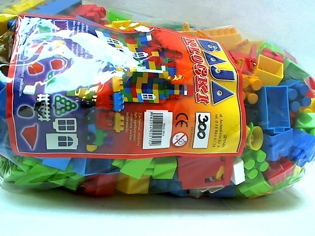 BAJA Blocks 300 klocki konstrukcyjne – duże plastikowe klocki dla małych rączek