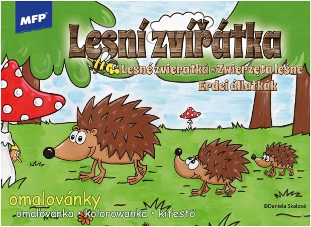 Kolorowanki Leśne zwierzątka