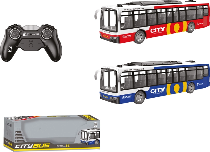 RC miejski autobus z oświetleniem LED