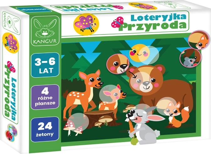 Loteria Natura – dydaktyczna gra dla dzieci od 3 lat