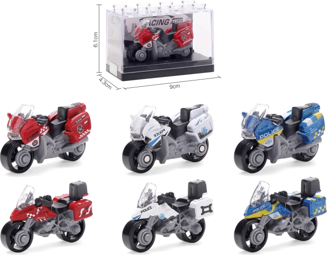 Metalowy model motocykla 1:64 – różne rodzaje