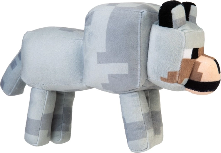 Minecraft pluszowy wilk 28 cm