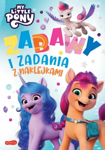 Broszura My Little Pony. Zabawne gry i aktywności z naklejkami. Wydanie filmowe