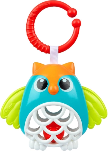 Chicco zawieszana grzechocząca sowa z pierścieniem C, 3m+