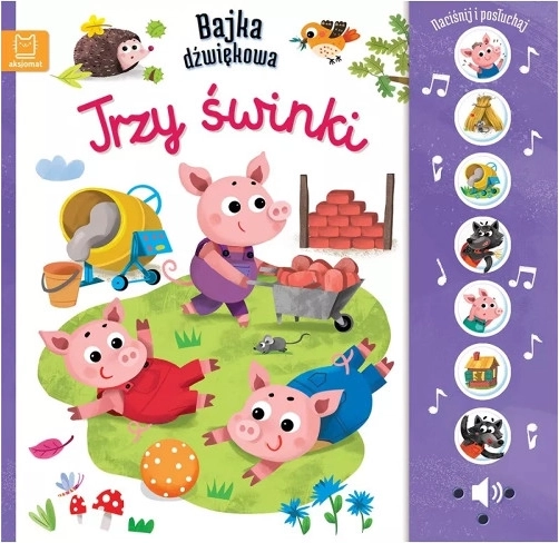 Naciśnij i słuchaj: dźwiękowa bajka Trzy świnki