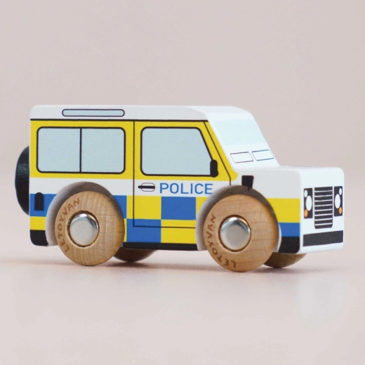 Le Toy Van drewniany samochodzik policyjny Bobby GT250