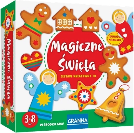 Zestaw kreatywny „Magiczne Święta” z grą MEMO