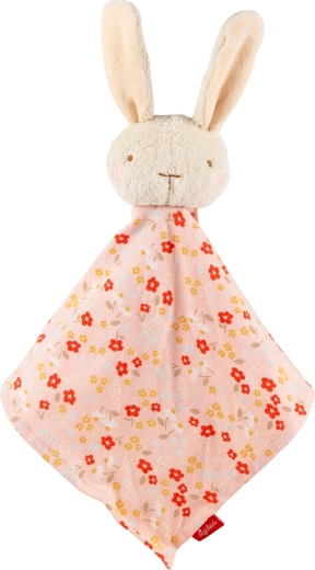 Pierwszy przytulaczek – króliczek komforter różowy 32 cm Sigikid