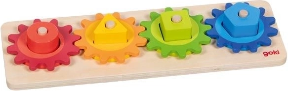 Goki drewniana sortownica z kołami zębatymi