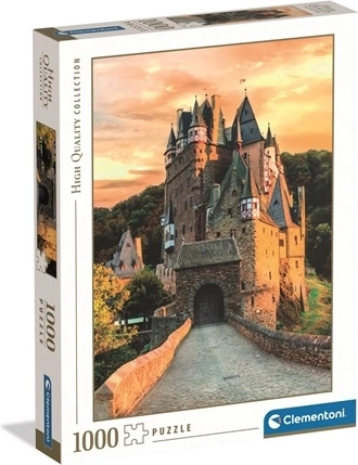 Puzzle CLE 1000 elementów Golden Hour na zamku Eltz
