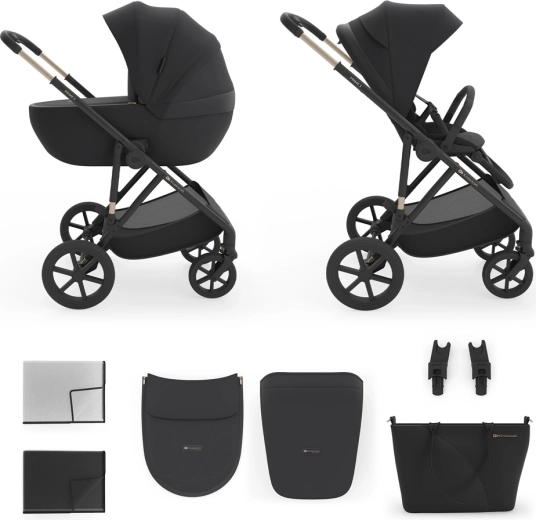 Kinderkraft wózek 2w1 Prime 3 Venezian Black