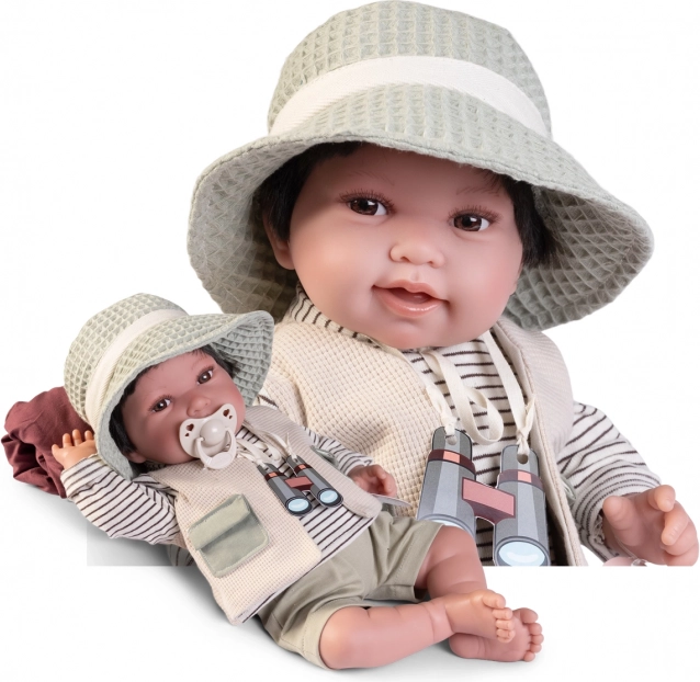 Realistyczna lalka niemowlę z miękkim ciałem 42 cm