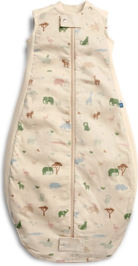ErgoPouch śpiworek z organicznej bawełny Sheeting Savannah 1 TOG (8–24 m, 8–14 kg)